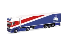Herpa 320399 - H0 - Scania CS 20 Kühlkoffer-Sattelzug Jumbo Fischer